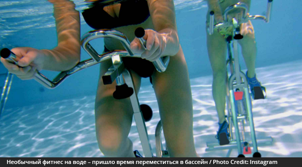 Cycle под водой - как проводится тренировка