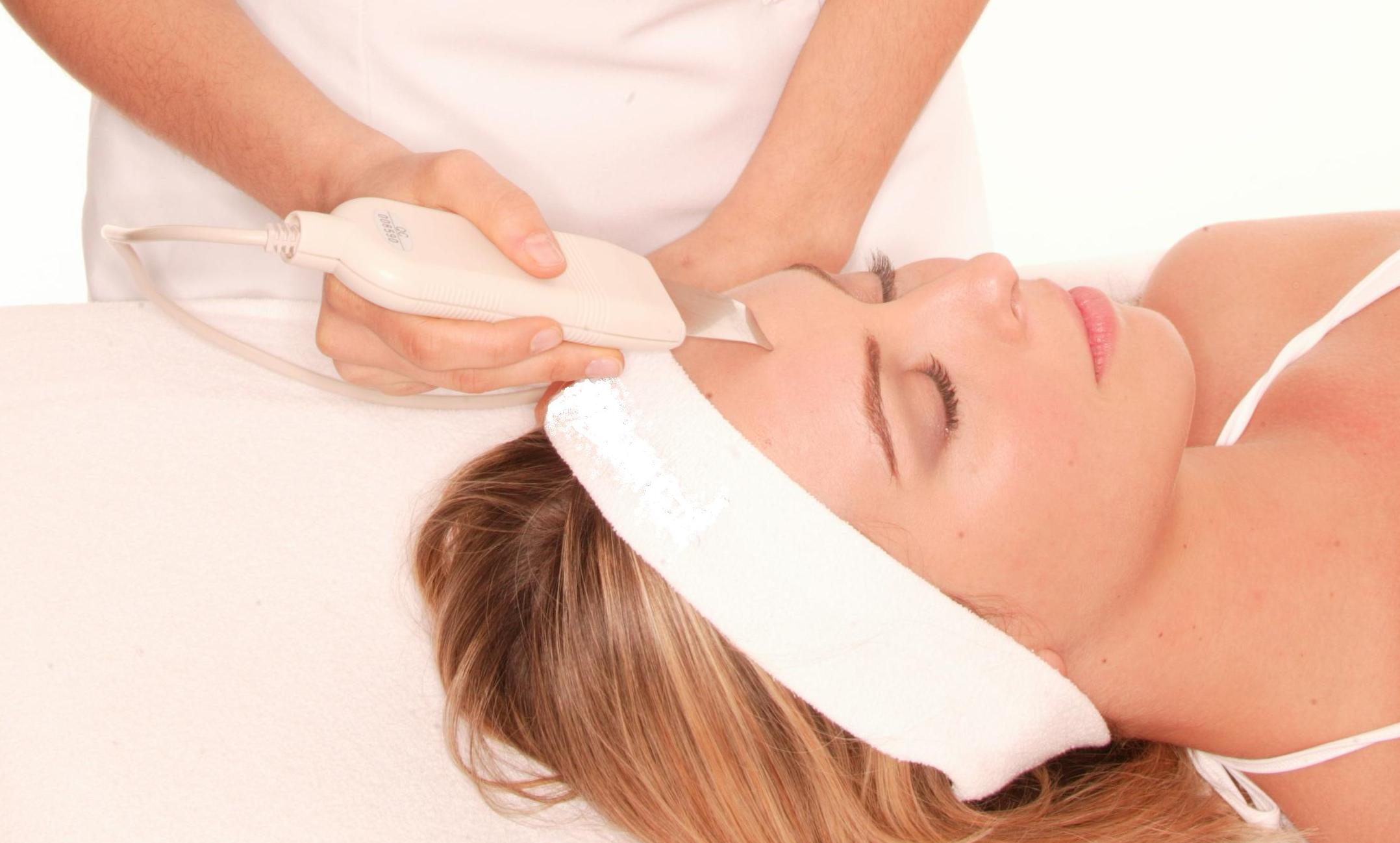 Ультразвуковий масаж lzk комплексного омолодження обличчя
